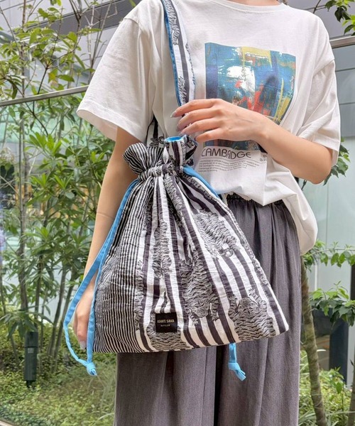BAYFLOW（ベイフロー） トートバッグ 「ASANTE SANA26」巾着トート