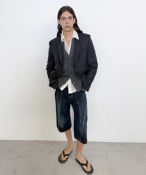 ジーンズ 3D TWISTED JORTS メンズの画像