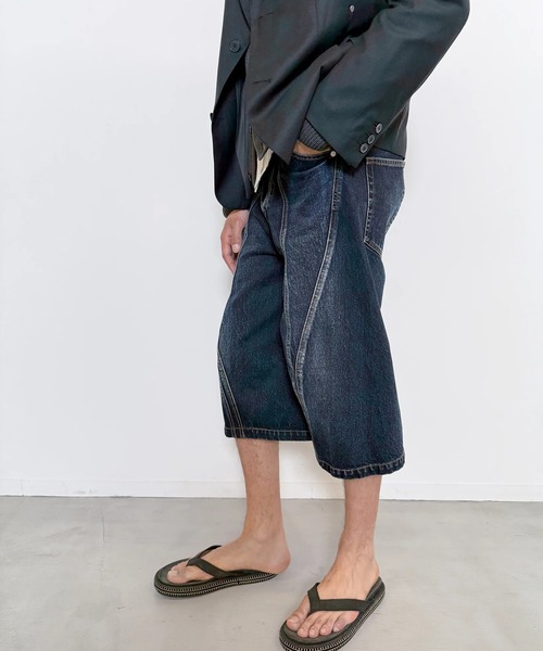 ジーンズ 3D TWISTED JORTS メンズの画像