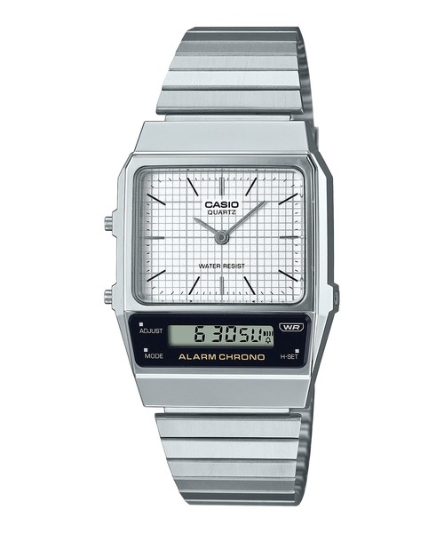 J*.様 CASIO デジタル腕時計 シルバー CASIO（カシオ） デジタル腕時計 FREE シルバー メンズ : ZOZOTOWN