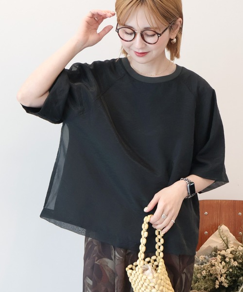 AMERICAN HOLIC（アメリカンホリック） tシャツ 「接触冷感」シアー