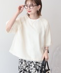 tシャツ 半袖 「接触冷感」シアーレイヤードプ...の詳細画像3
