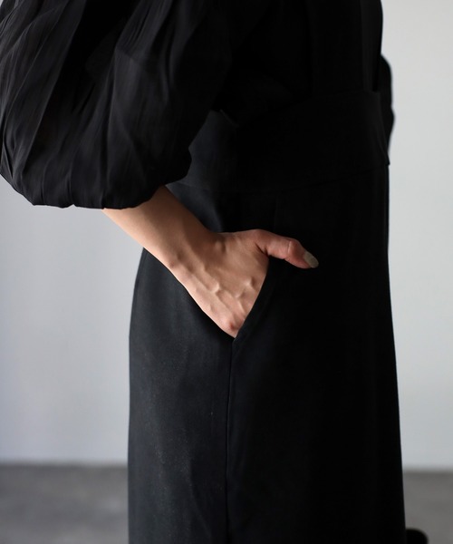 「Riberry」 サロペットスカート FREE ブラック レディース_画像5