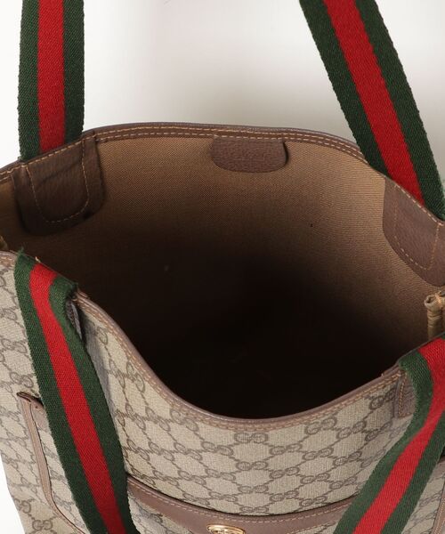 GUCCI（グッチ） シェリーライン GGプラス トートバッグ - ベージュ
