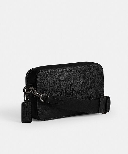 COACH ブラック ショルダーバッグ 保存袋付き COACH（コーチ） ショルダーバッグ ONE ブラック系その他 メンズ