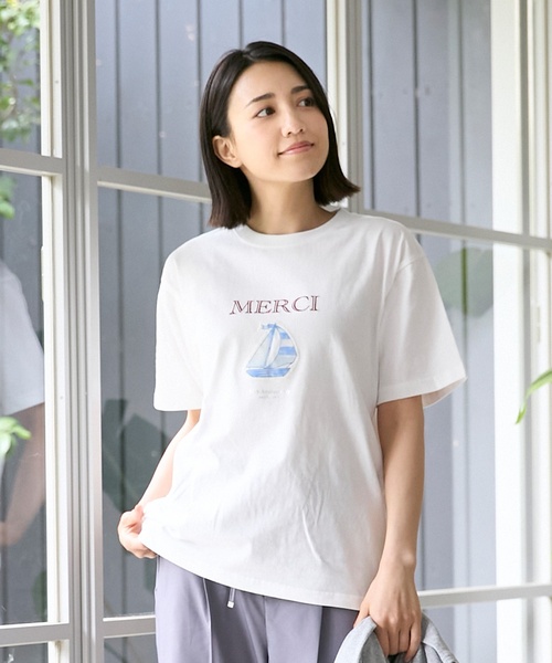 petit main LIEN tシャツ 半袖 「親子リンク」「接触冷感」15th MERCI 