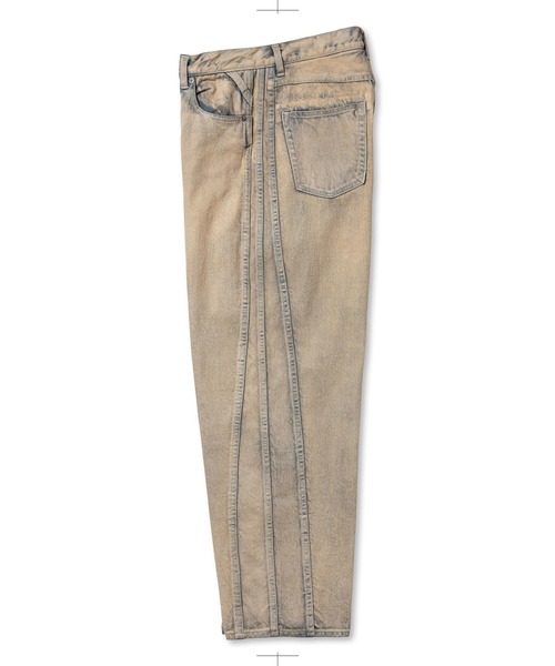 ジーンズ 「ROTOL/ロトル」TRIPLE SEAMS 6P DENIM WIDE DAMAGE メンズの画像