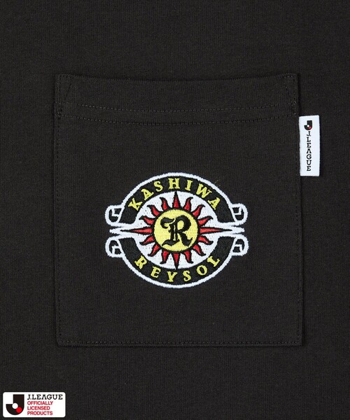 柏レイソル FREAK'S STORE コラボ Tシャツ　チャコール　Lサイズ FREAK'S STORE（フリークスストア） tシャツ J.LEAGUE × FREAK'S STORE