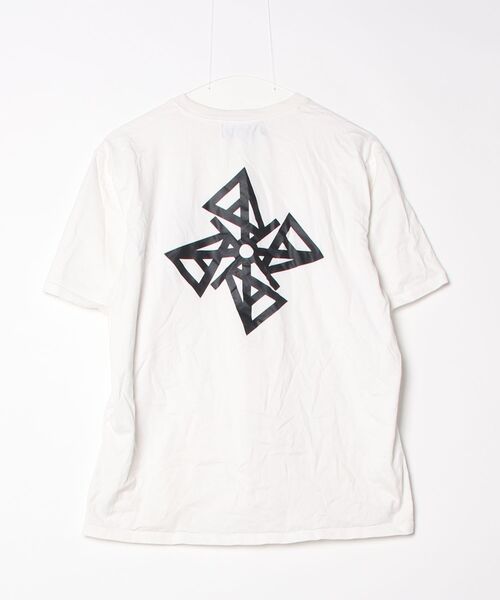 「ANREALAGE」 半袖Tシャツ 46 ホワイト メンズ_画像2