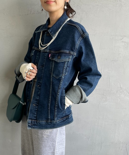 Levi's（リーバイス） デニムジャケット X-LARGE ブラック レディース