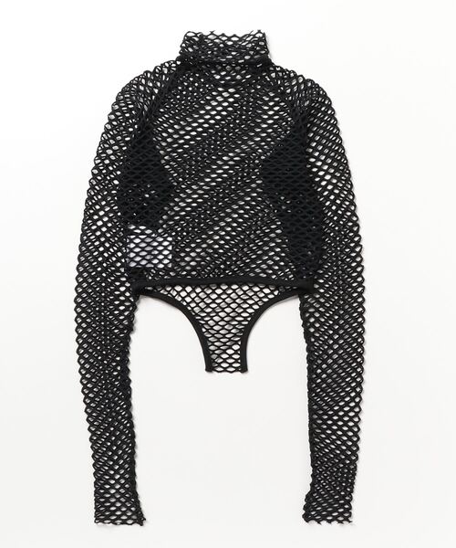 「JOHN LAWRENCE SULLIVAN」 長袖カットソー ONE SIZE ブラック レディース_画像2