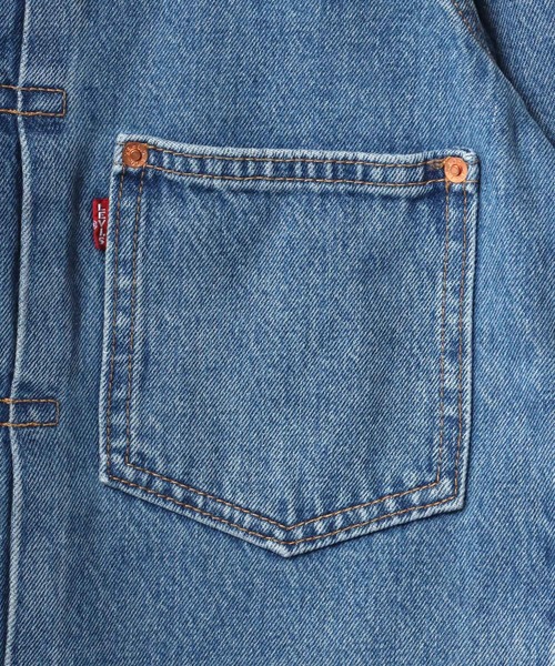 「Levi's」 デニムジャケット S ブラック メンズ_画像2