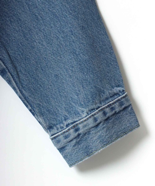 「Levi's」 デニムジャケット S ブラック メンズ_画像4