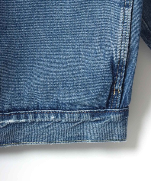 「Levi's」 デニムジャケット S ブラック メンズ_画像5