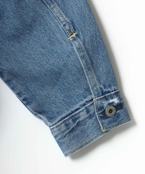 「Levi's」 デニムジャケット S ブラック メンズ_画像8