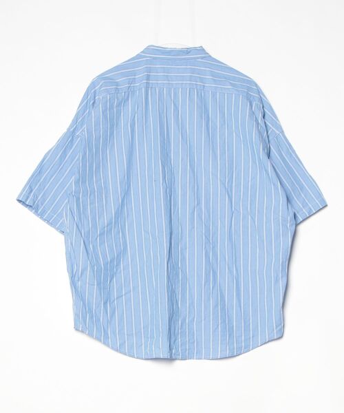 「U.S. POLO ASSN.」 半袖シャツ M ブルー メンズ_画像2