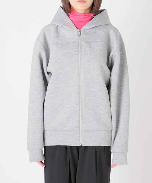 「CITYSHOP」 ジップアップパーカー FREE グレー レディース_画像10