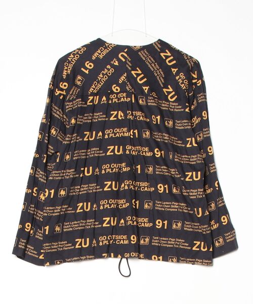 「ZUCCa」 長袖カットソー M size ネイビー レディース_画像2