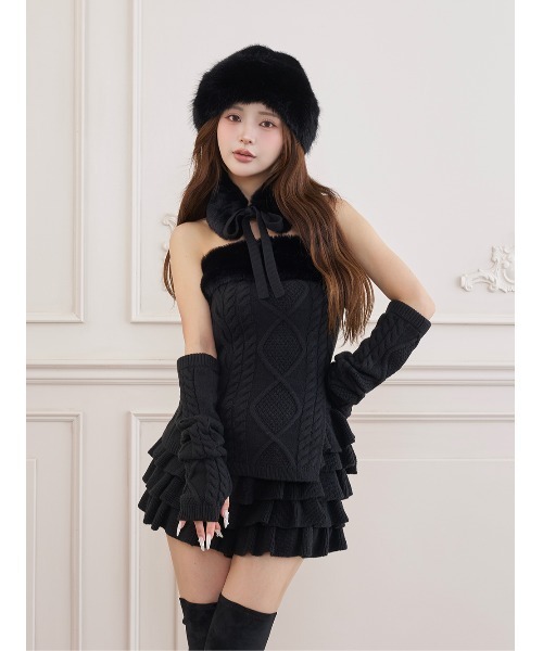furfur ニットワンピのおすすめ人気商品一覧 通販 - Yahoo!ショッピング