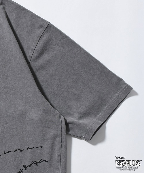 「Johnbull」 半袖Tシャツ「Vintage PEANUTSコラボ」 MEDIUM ホワイト メンズ_画像9