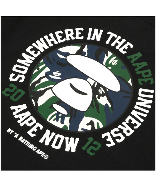 「AAPE BY A BATHING APE」 半袖Tシャツ LARGE ホワイト メンズ_画像5