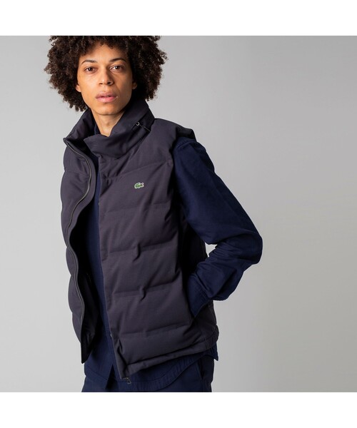 LACOSTE（ラコステ） ダウンベスト ベスト ピケダウンベスト メンズ