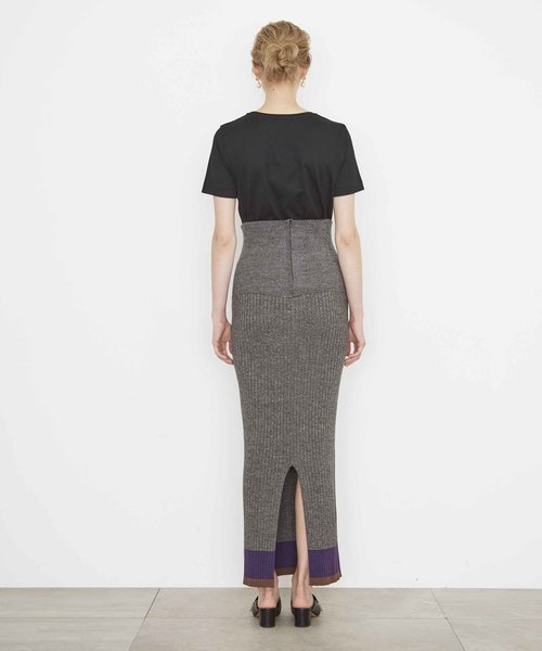 フリーで スカート MELANGE WOOL LACE-UP SKIRT ZOZOTOWN PayPayモール店 - 通販 - PayPayモール のある