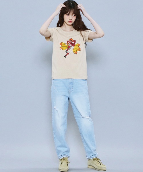 EDWIN（エドウィン） tシャツ EDWIN USED LOOK ヴィンテージ半袖T 
