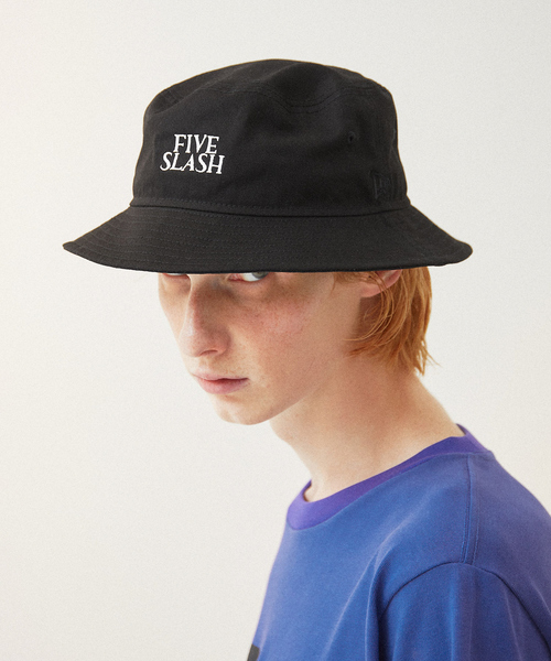 5351 POUR LES HOMMES ハット 5351 POUR LES HOMMES 帽子 ハット 「5/」NEW ERA バケット01