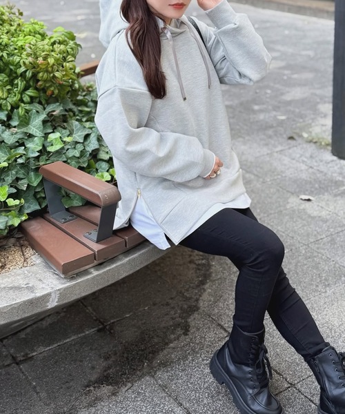 Emma Taylor（エマテイラー） パーカー 「大人フーディー」サイド