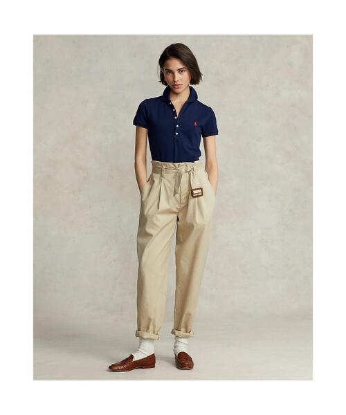 ポロ ラルフローレン スリムフィットストレッチ ポロシャツ レディースSサイズ RALPH LAUREN｜スリム フィット ストレッチ ポロシャツ
