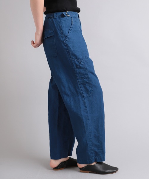 RNA-N（アールエヌエーエヌ） パンツ R4054 JAPAN LINEN Indigo