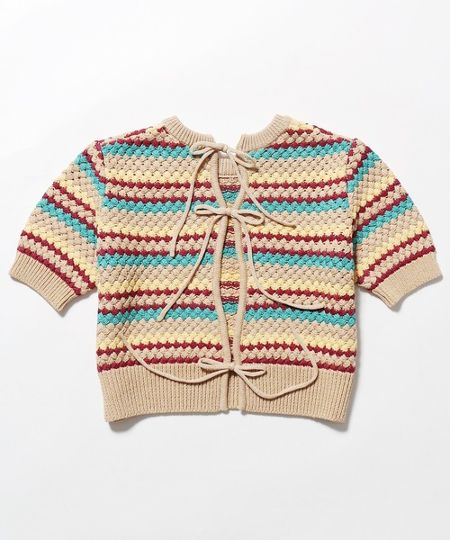 ニット セーター CURRENTAGE / カレンテージ CROCHET ニット レディース CURRENTAGE / カレンテージ CROCHET ニット（ニット／セーター