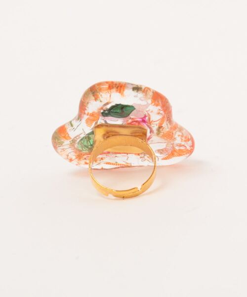 eyeリング FLOWER RING / TIGER EYE - THE SUNNY