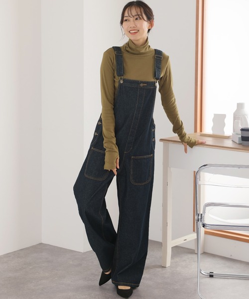 ElegChic tシャツ ハイネック指穴カットソー 長袖 レディース