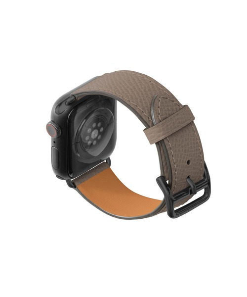 腕時計 ノービレ Apple Watch レザーバンド「38mm/40mm/41mm/42mm， M/Lサイズ」 (アダプター：ブラック) レディースの画像