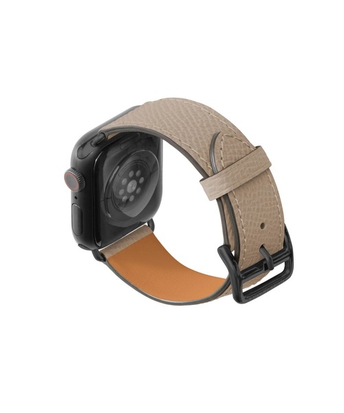 腕時計 ノービレ Apple Watch レザーバンド「38mm/40mm/41mm/42mm， M/Lサイズ」 (アダプター：ブラック) レディースの画像