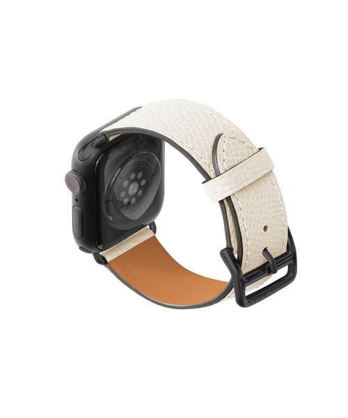 腕時計 ノービレ Apple Watch レザーバンド「38mm/40mm/41mm/42mm， M/Lサイズ」 (アダプター：ブラック) レディースの画像
