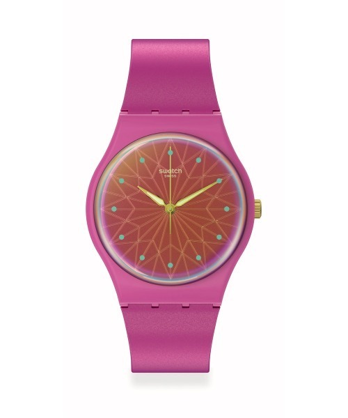 Swatch（スウォッチ） 腕時計 FANTASTIC FUCHSIA レディース メンズ