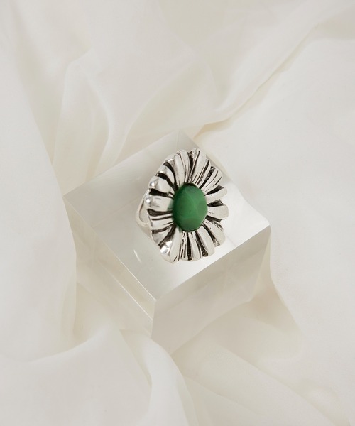 オトロ アクセソリオ Otro Accesorio | Orange Flower Ring