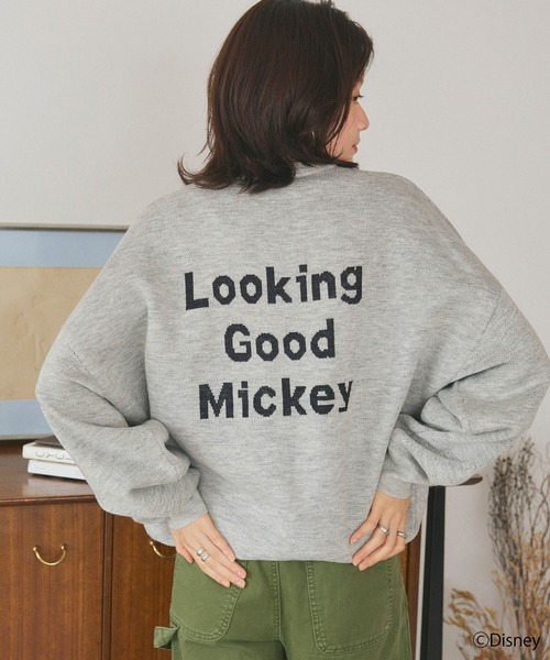 Disney ニット セーター 「Disney/ディズニー」Mickey Mouse