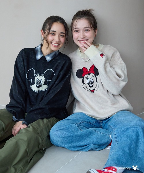 期間セール　ミッキーマウス Disney（ディズニー） ニット セーター 「Disney/ディズニー」Mickey