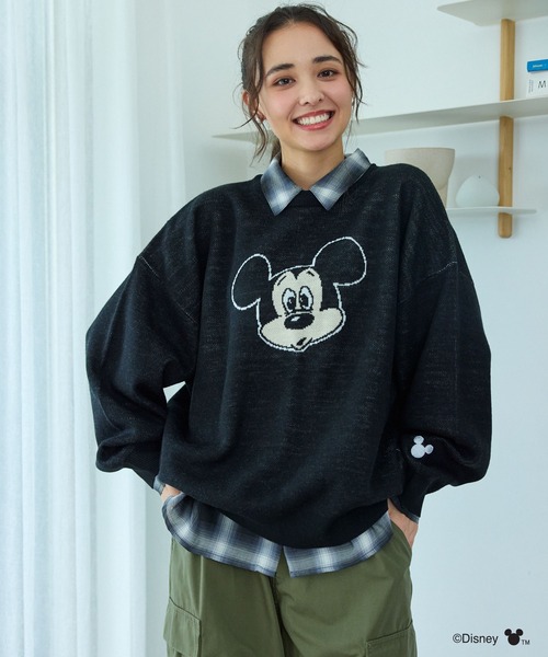 Disney（ディズニー） ニット セーター 「Disney/ディズニー」Mickey