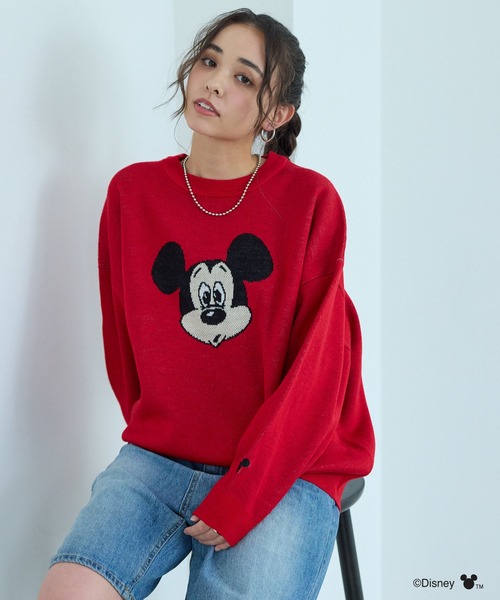 Disney（ディズニー） ニット セーター 「Disney/ディズニー」Mickey