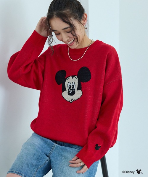 Disney（ディズニー） ニット セーター 「Disney/ディズニー」Mickey
