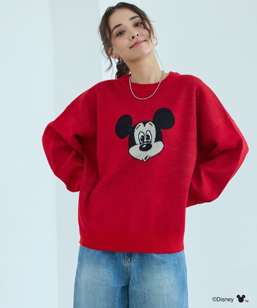 Disney（ディズニー） ニット セーター 「Disney/ディズニー」Mickey