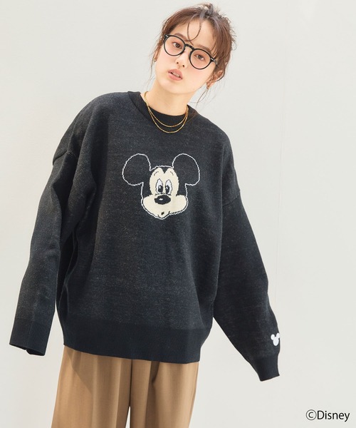Disney - ディズニー　ニット Disney ニット セーター 「Disney/ディズニー」Mickey Mouse