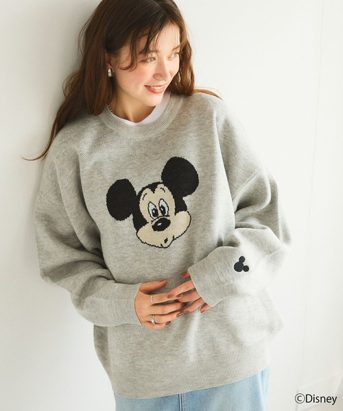Disney ニット セーター 「Disney/ディズニー」Mickey Mouse