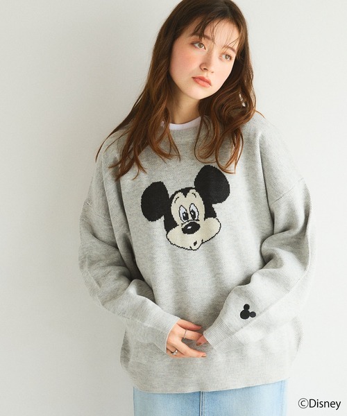 【レア品】ミッキー　ベスト　ニット　孫の手　ディズニー　3点セット Disney（ディズニー）の「Disney/ディズニー ミッキーマウス