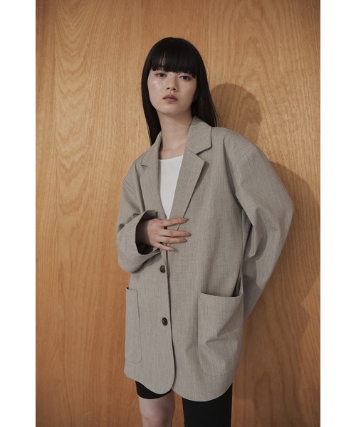 ジャケット テーラードジャケット 「Abor」セーラーカラー2way 